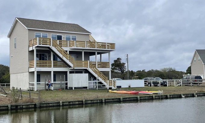 Carova Beach House | Booking for Summer 2025.Visit OBX! Free beach parking passes!