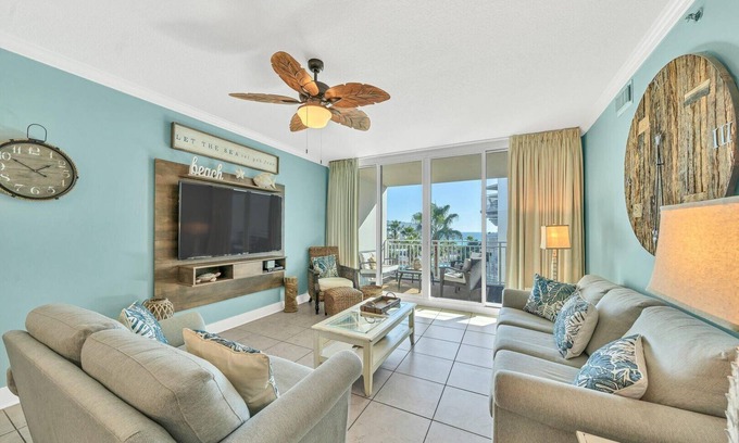 Fort Walton Beach Condo | 🦩Booking Summer! Incredible Courtyard Pools and Gulf Views! ~Waterscape C506~Sleeps 10🦩