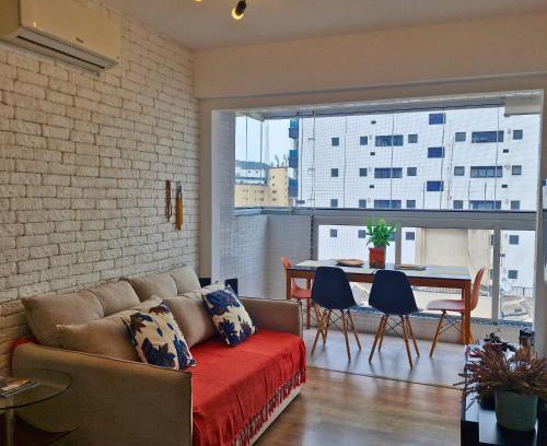 Ponta da Praia Apartment | BookSantos Latitude 133 - Ponta da Praia Vista Mar