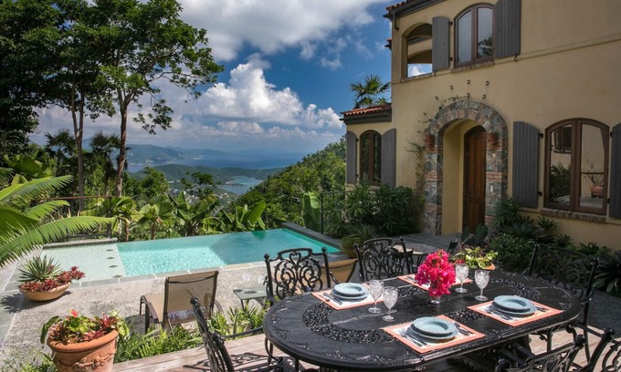 Bordeaux Mountain Villa | Bordeaux Falls - 5 Stars - Wondrous Views!
