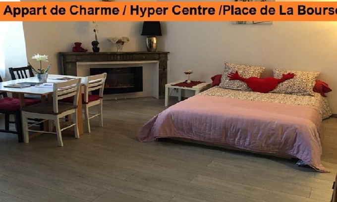 Hotel de Ville - Quinconces Apartment | Bordeaux Hyper Center ville Rue Courbin renovated, cozy and bright