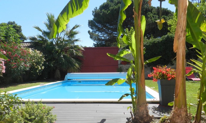 Talence House | Bordeaux-Villa with air-conditioning and heated pool