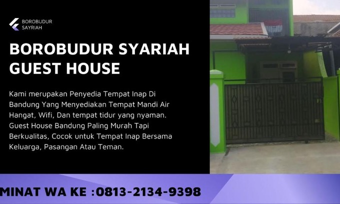 Cimahi House | Borobudur Syariah Guest House