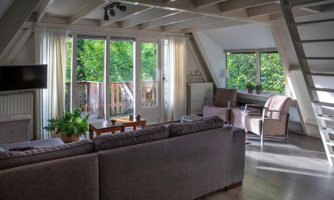 Septon Ski Chalet | Boshuisje Durbuy met zwembad op het park