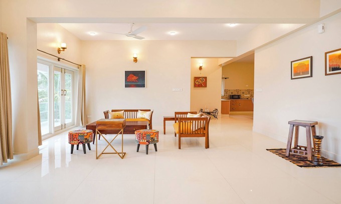 Bengaluru Apartment | Bougainvillea Suites 5 - Spacious 3-bedroom service apartment in Bengaluru