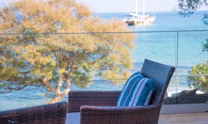 Korakades Apartment | Boukari Blu Studio, Boukari Beach, Corfu