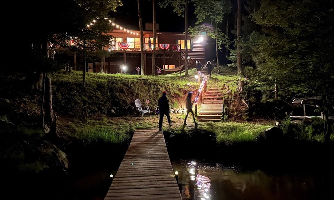 Boulder Junction Cabin | Boulder Lake Lodge; Beautiful, spacious, great views with boat dock & water toys