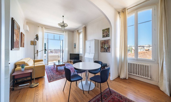 Carnot Apartment | Bourgeois apartment - Air-conditioning - Unobstructed view