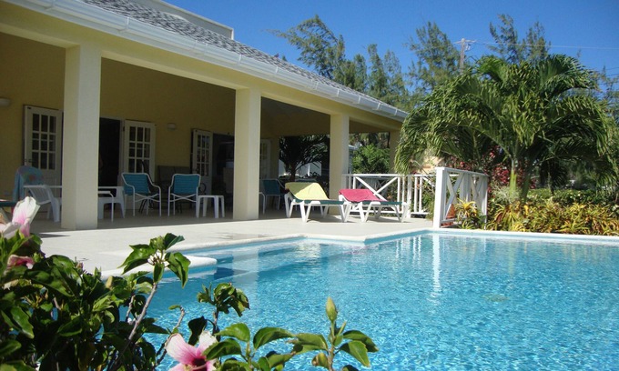 Belair Villa | 'Bout Time. Lovely villa with pool and close to beach