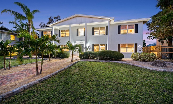 Indian Harbour Beach House | Boutique Style Quadplex/4 Apts/Walk to beach/Pet friendly