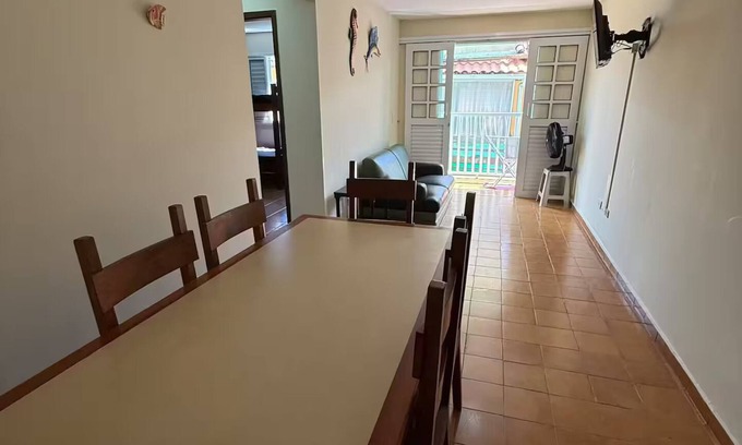 Tenorio Apartment | Praia Grande - Right on the sand (30 meters from the shore)