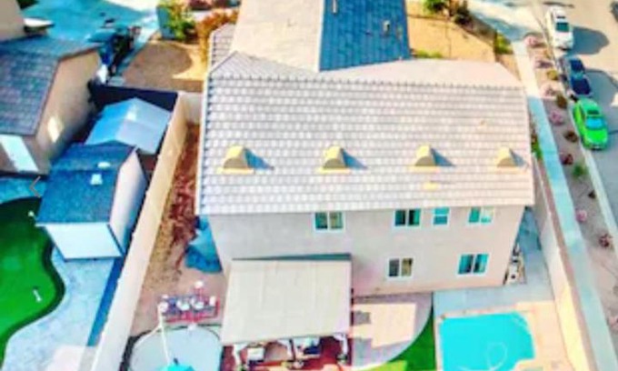 Hesperia House | Brand New 4bed 2 full bathroom Pool home with Heated Spa and Game Room