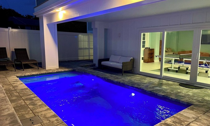 Lewes House | BRAND NEW 7-bed with PRIVATE POOL! Lewes Beach Hideaway, steps to beach & town!