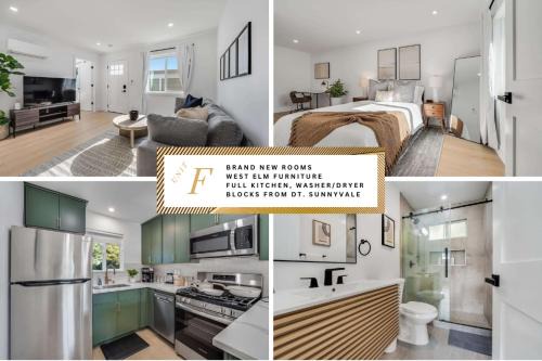 Sunnyvale West House | Brand New Apt W Parking Blocks From Downtown- F