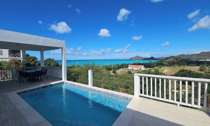 Saint Paul Parish House | BRAND NEW BUILD! Oceanview 3-bedroom house with pool