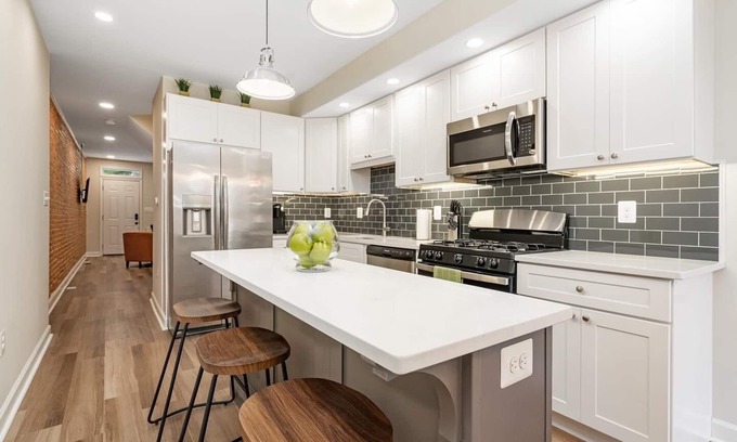 Upper Fells Point House | Brand New Fells Point Row Home Near Hopkins Patterson Park Excellent Location