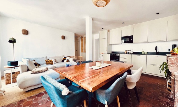 Quartier de la Folie-Mericourt Apartment | Brand-new Flat in Paris Center/65 sqm/Friends & Family