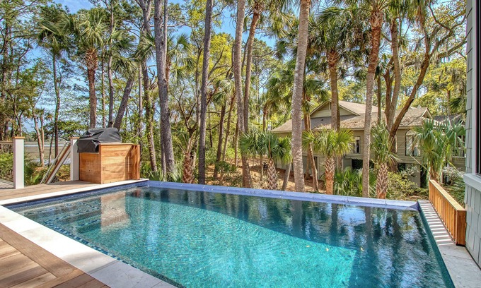 Vanderhorst Plantation House | Brand new gorgeous home with views and pool