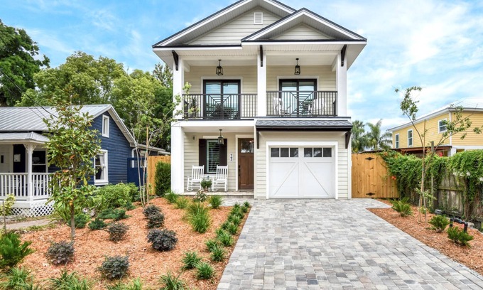 Lincolnville House | Brand New Home! Downtown Historic District, Private Office, Fully Fenced Yard, $300 in Free Tickets!
