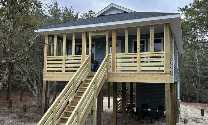Carova Beach House | Brand New Home on the quiet end of Carova, NC only a few blocks from the ocean!