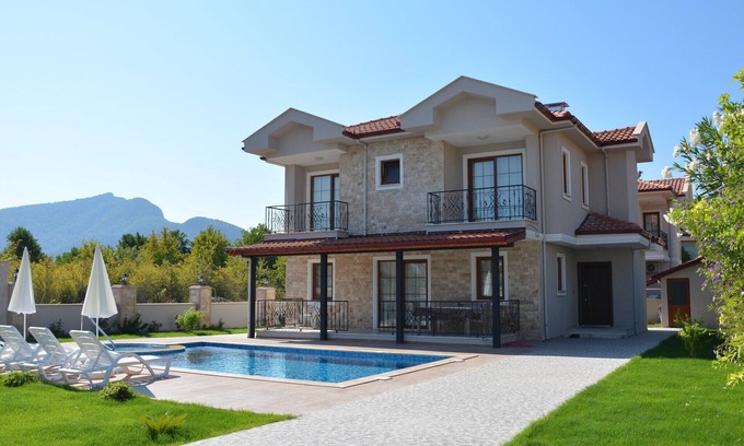 Dalyan Villa | BRAND NEW LOVELY VILLA WITH PRIVATE POOL&GARDEN IN CENTRE OF DALYAN GULPINAR !