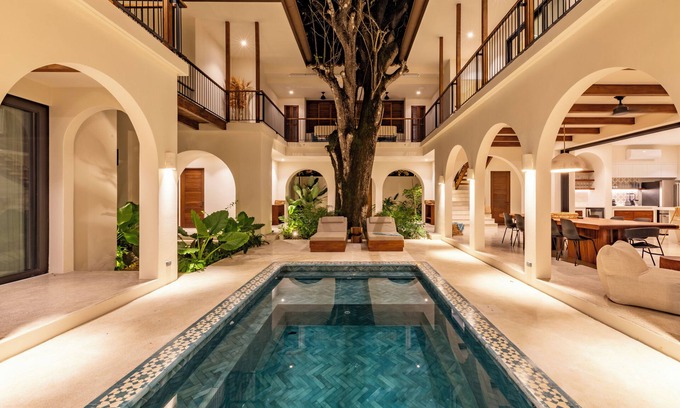 Playa Guiones House | Brand New Stunning Villa with Private Path to Beach in Nosara