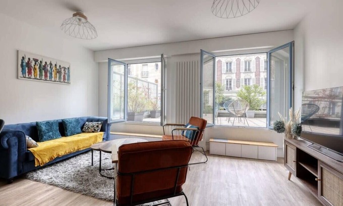 Grenelle Apartment | Branded New 4 Bdrs Flat - Huge Terrace - Prime Loc
