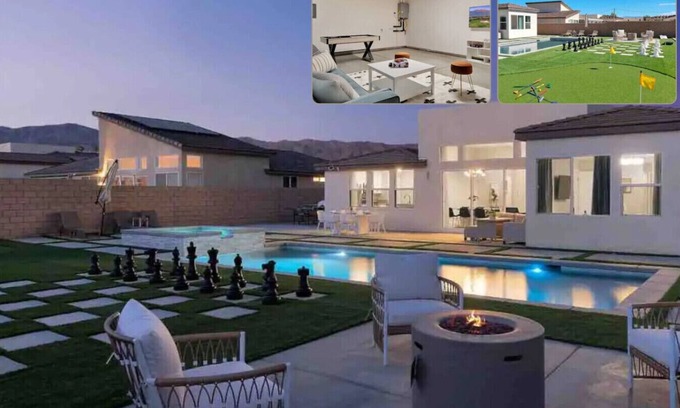 Desert Hot Springs House | Bravik`s Escape 12633 Sylvanus Dr DHS