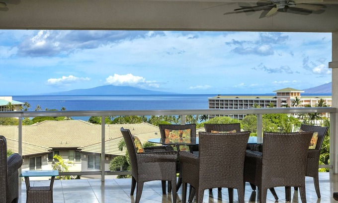 Wailea Villa | Breathtaking Ocean Views from 3rd Row Luxury Villa at Ho'olei