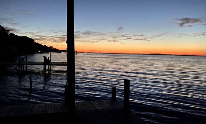 Gulf Breeze House | Breathtaking Views in Most Rooms |Bay Front | Dock |Landscaped |Modern Gulf Breeze Oasis
