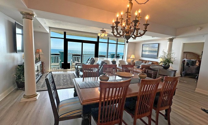 Myrtle Beach Condo | Breathtaking Views, Beautiful 5-bedroom Oceanfront Condo