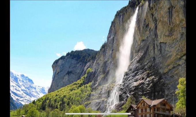 Lauterbrunnen Apartment | Breathtaking Waterfall Apartment nr 3