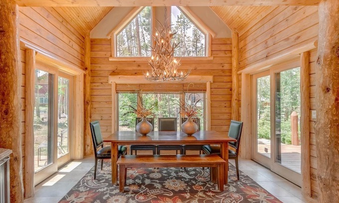 The Highlands House | BRECK LUXURY LOG HOME, MINUTES TO MAIN ST FREE VIP SHUTTLE SKI SEASON