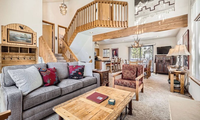 Historic District House | Breckenridge Mtn. Village #132: Experience Mountain Elegance- Private Hot Tub