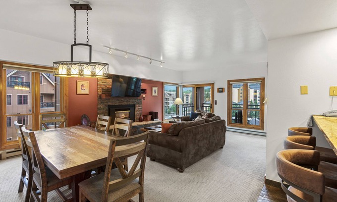 Peak 9 Condo | Breckenridge Ski In Ski Out Condo, Pool & Hot Tubs, Great Views, Walk to Town