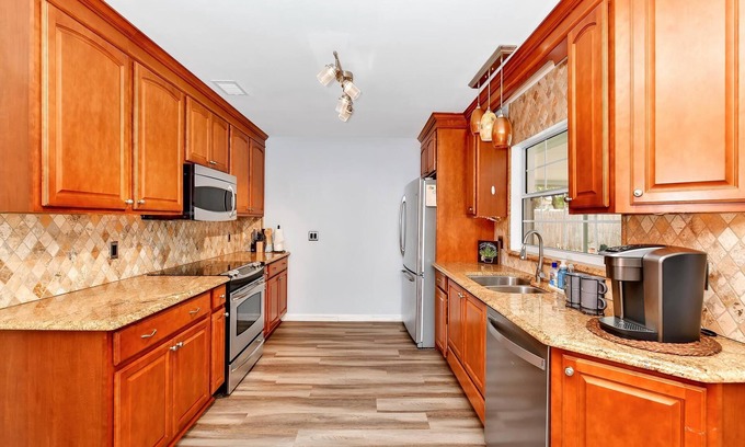 Goldenrod House | Breezy Pool Home!