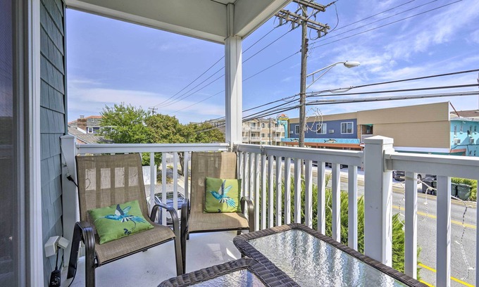 Wildwood Condo | Breezy Wildwood Condo ~ 2 Blocks to Beach!