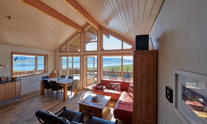 Saurbaer Cottage | Brekka - Stunning Country & Ocean View Location, Yet Close To Reykjavik
