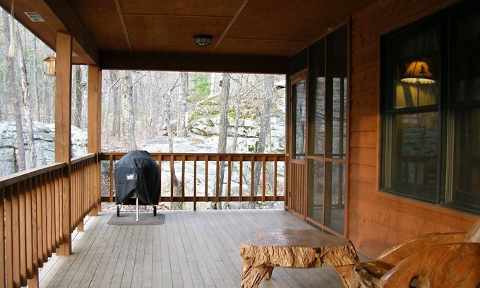 Mentone Cabin | Briar Ridge Tucked between the Rocks on Lookout Mountain