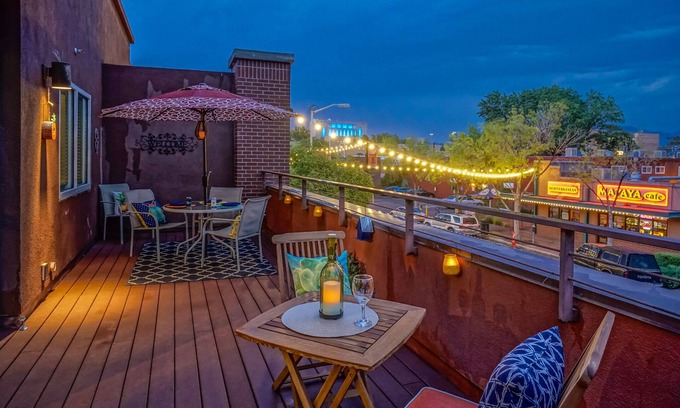 University Heights Apartment | Bricklight district apartment with great balcony! - Walk to UNM, Nob Hill