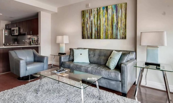 George Washington University Apartment | Bright 1BR | Upscale Amenities | On-Site Retail | by GLS