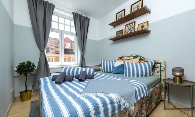Erfurt Apartment | Bright 2BR Jugendstil-Flat in the heart of Erfurt