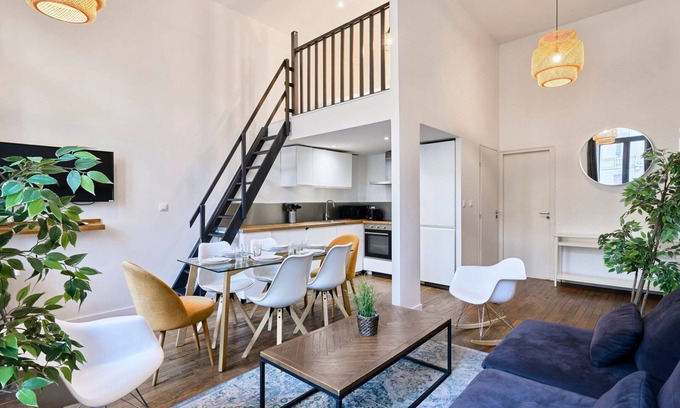 Wazemmes Apartment | Bright 3-bedroom apartment with mezzanine beds