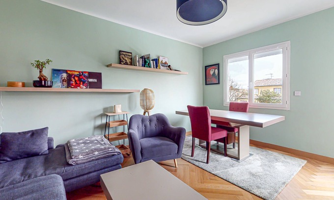 Saint-Simon Apartment | Bright 60m² with 2 terraces in Toulouse