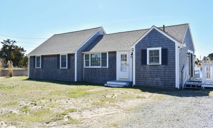 West Dennis House | Bright and airy 3 bedroom home, less than 500 feet to beach!