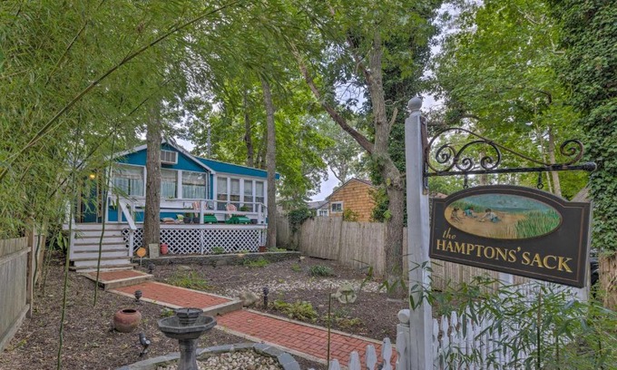 Springs House | Bright and Colorful East Hampton Home with Patio!