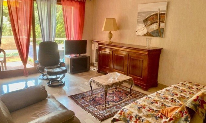 Amelie-les-Bains-Palalda Apartment | Bright F2 Apartment with Terrace, Parking, and WiFi in Amélie-les-Bains