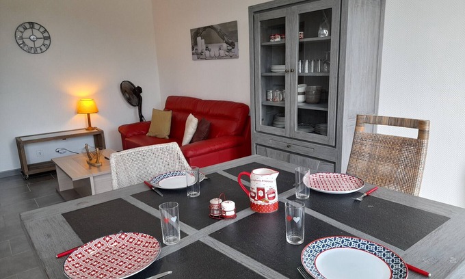 La Roche-Posay Apartment | Bright T2 with Wi-Fi in central La Roche-Posay