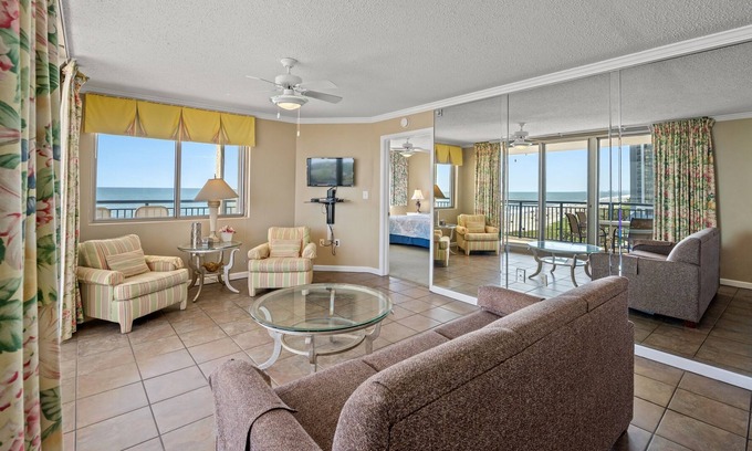 Arcadian Shores Condo | Brighton 401 Oceanfront condo 4th floor