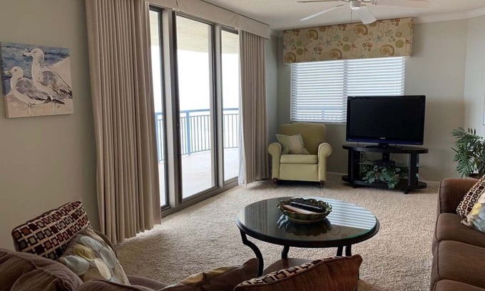 Arcadian Shores Apartment | Brighton Towers 601-2BR/2BA Oceanfront Condo, ask about Monthly Rentals!